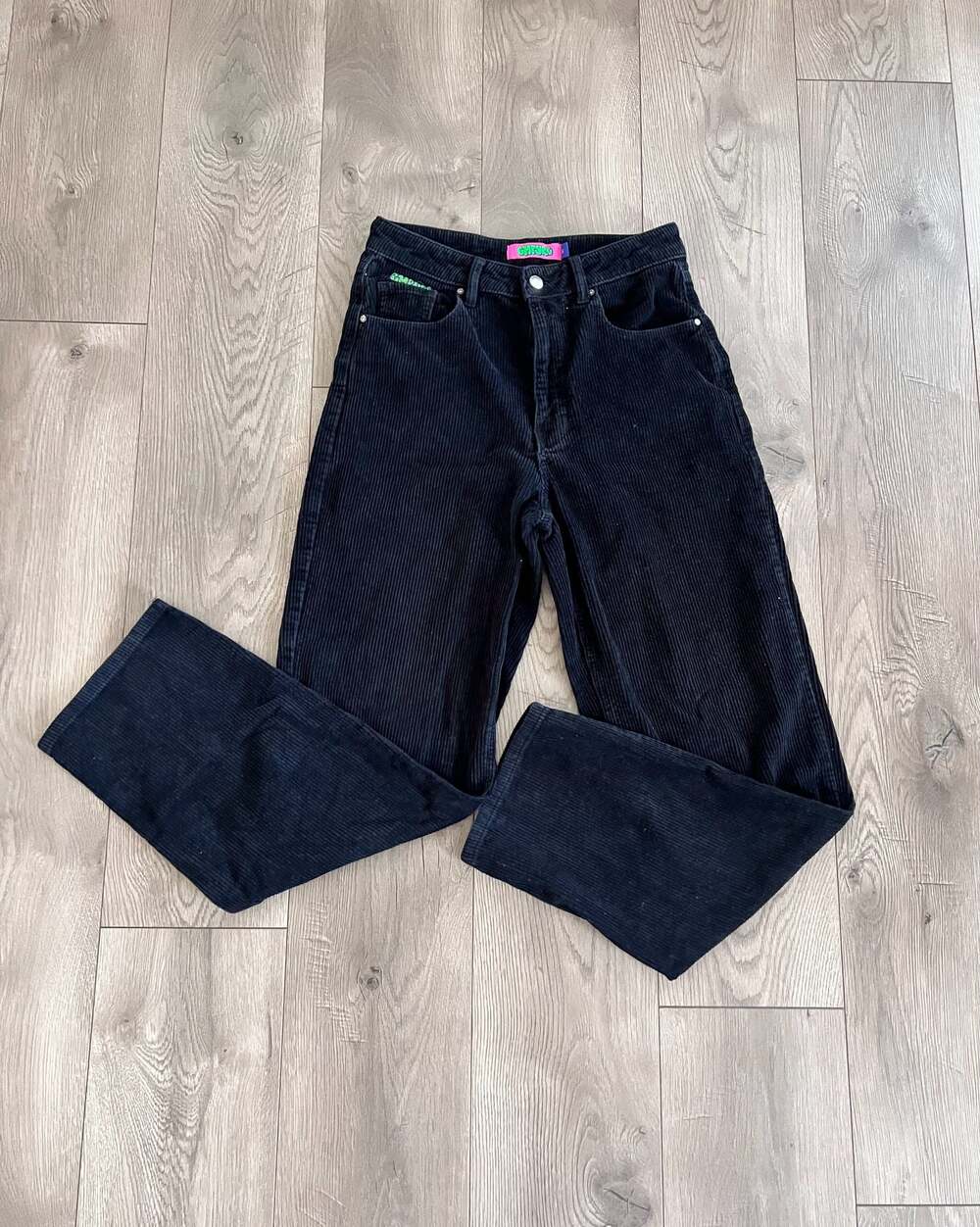Empyre Tori woman's black corduroy pants #Empyre...